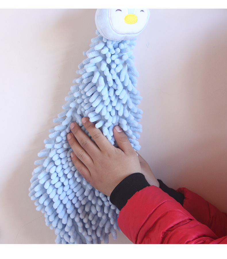 Dễ thương cartoon khăn treo móc để gửi bếp gia đình Phòng tắm chenille Hàn Quốc khăn thấm dày - Khăn tắm / áo choàng tắm khăn xô tắm 6 lớp