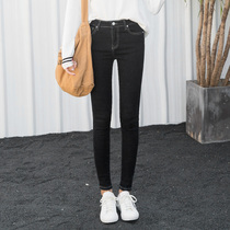 According to the shape of the new spring and summer jeans womens pencil pants skinny small feet pants high waist trousers student tide