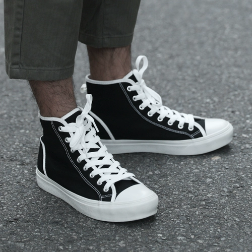 Тканевые высокие туфли для мальчиков, дышащая тканевая обувь, универсальные кроссовки