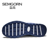 Демисезонная высокая спортивная обувь для отдыха, туфли, кроссовки, 8см, в корейском стиле