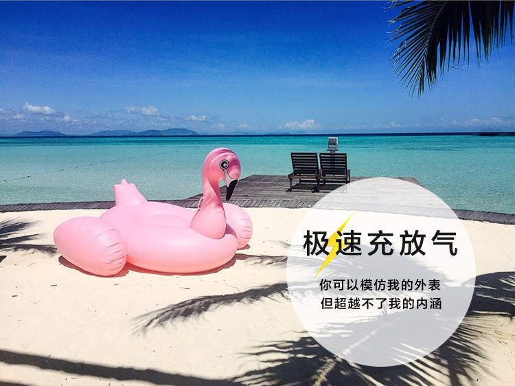 Người lớn nổi giường flamingo thiên nga nước bơm hơi gắn hàng nổi kỳ lân bơi vòng phao đỡ cổ cho bé