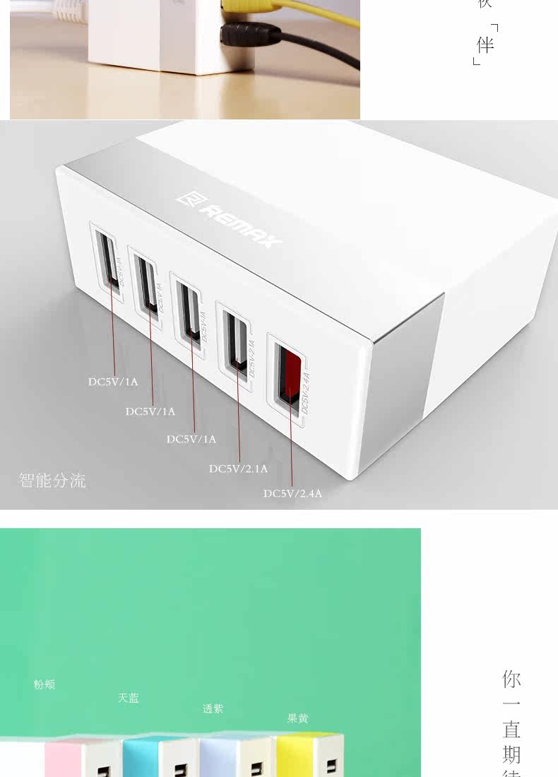 chargeur REMAX - Ref 1301239 Image 12