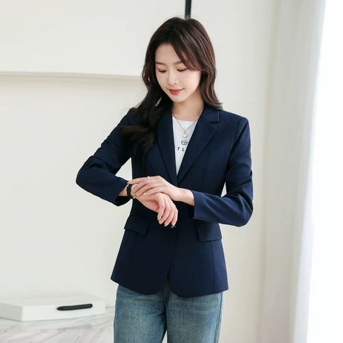 Осенний небольшой пиджак классического кроя, подходит для подростков, яркий броский стиль