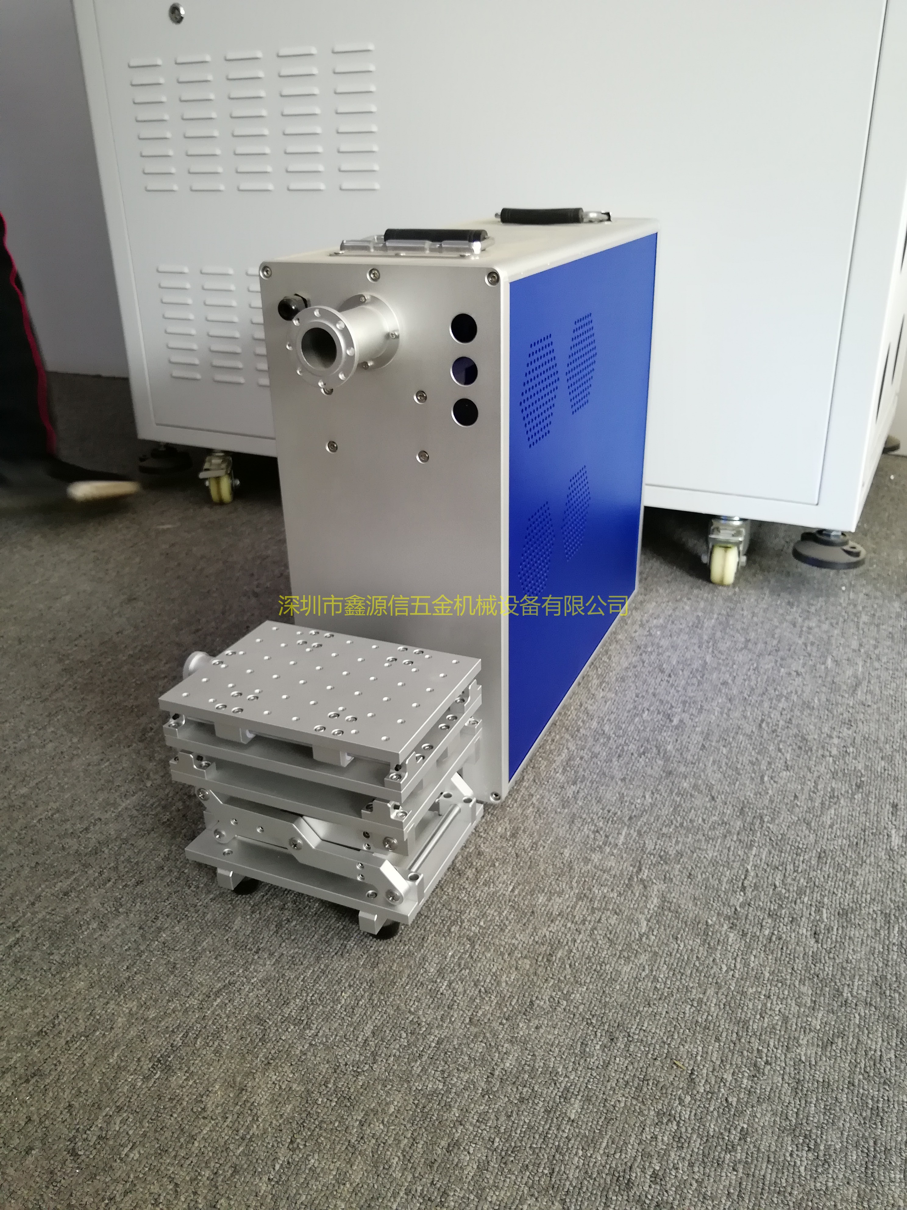 Factory direct sales portable integrated laser spare parts fiber optic metal engraving sign nameplate small engraving chassis