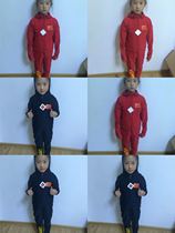 National flag high-elastic long-sleeved speed skating suit mens and womens skating suit avenue suit one-piece suit speed skating suit roller skating suit