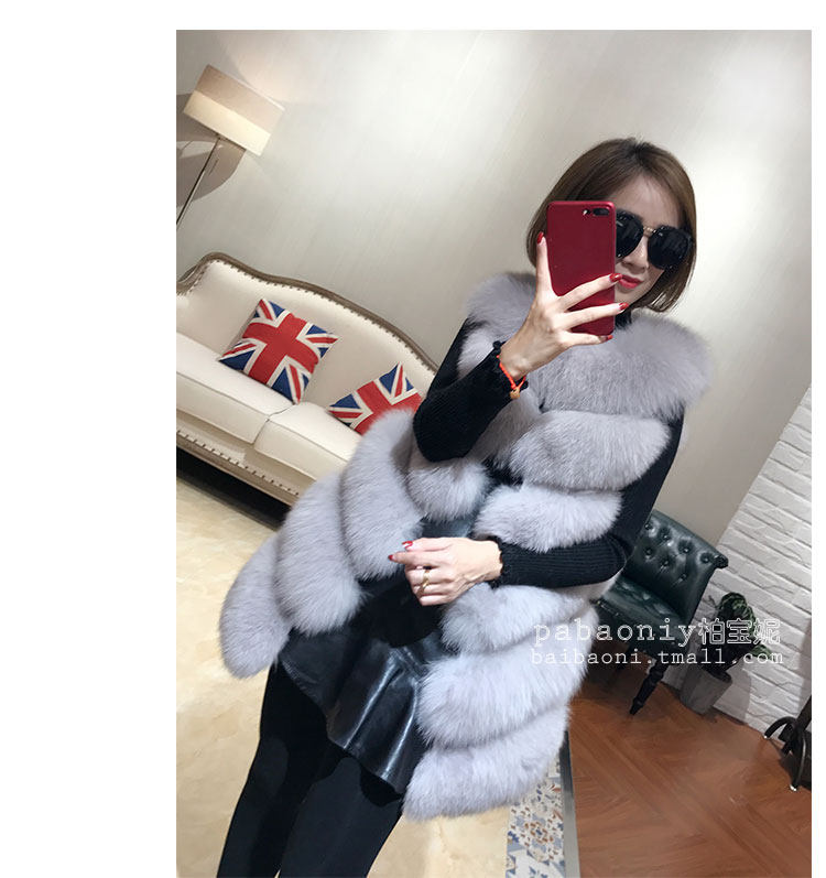 Manteau de fourrure femme PABAONIY    - Ref 3171713 Image 32