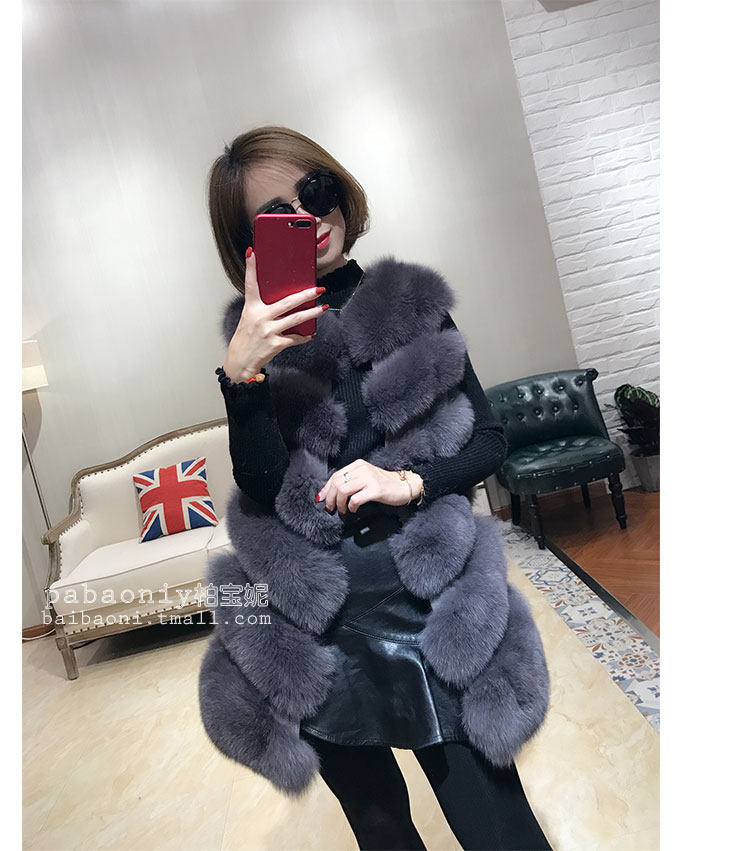 Manteau de fourrure femme PABAONIY    - Ref 3171713 Image 37