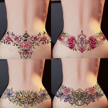 Tattoo stickers are waterproof, long-lasting, and high-end. Women's waist covers pregnancy marks, chest sexy, belly covers, and scars are semi permanent