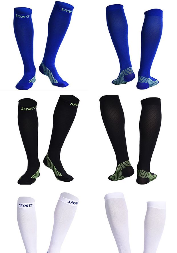 Mùa hè máy nén marathon siêu mỏng có thể đi xe đạp leo núi đường dài nhanh chóng chạy nhanh vớ nam và nữ vớ thể thao ngoài trời - Vớ thể thao tất vans