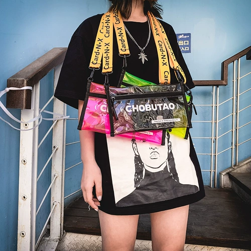 Брендовая сумка на одно плечо, модная небольшая сумка из ПВХ, маленькая сумка клатч, сумка через плечо