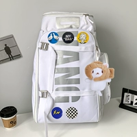 Белый [Seakers пересекает кулон+LH5 значок]