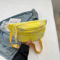 Желтая короткая веревка