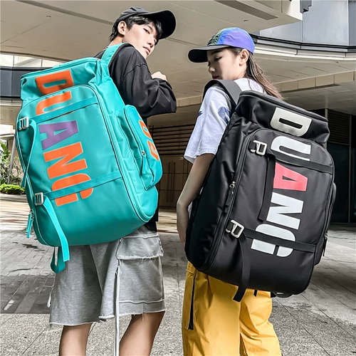 Рюкзак, вместительная и большая сумка для путешествий с разделителями, лыжный ранец для тренировок, спортивная сумка, сумка через плечо