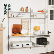JUGAR pole rack (V606 171 type)Nordic wall shelf Living room wall wall hanging bookshelf storage rack