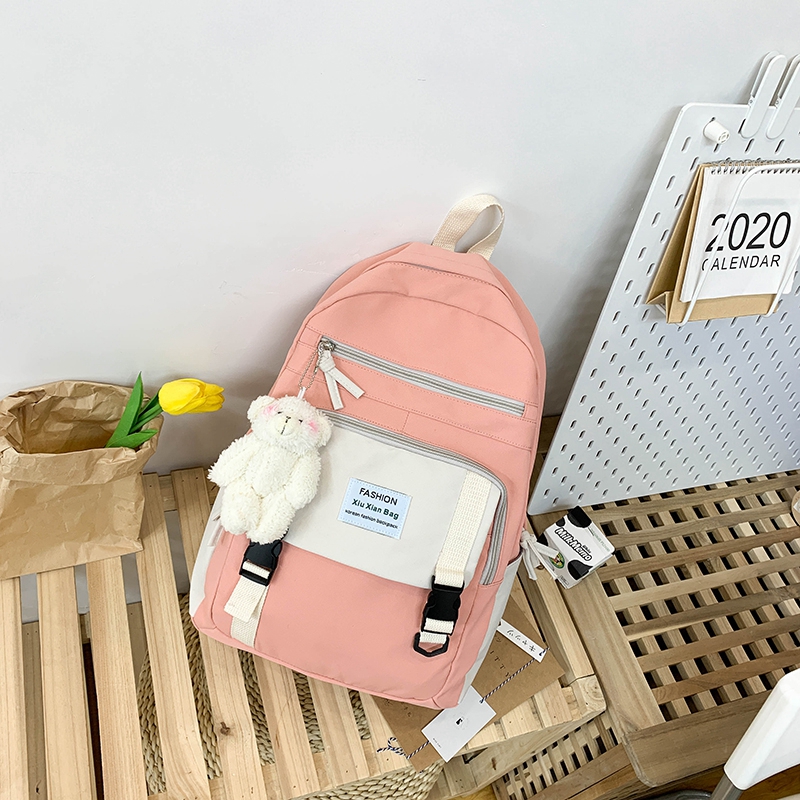 schoolbag Nhật Bản nữ Hàn Quốc phiên bản của Harajuku ulzzang sinh viên đại học trung học ba lô trung học cơ sở incoloruated túi vai