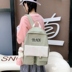 màu tươi junior túi trung học nhỏ nữ Hàn Quốc phiên bản hara kuzzang sinh viên đại học ba lô bộ phận sen túi vai trung học 