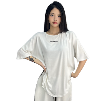 Buhan ແຂນສັ້ນ hip-hop ຍີ່ຫໍ້ trendy ປົກກະຕິ