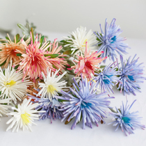 Crab claw chrysanthemum imitation flower ornaments fake flower living room Nordic decoration table flower flower arrangement