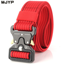 Benning year jeans red belt male multifunctional Cobra tactical belt outdoor military fan training nylon belt