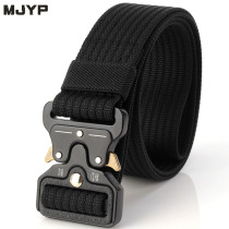 Multifunctional casual Cobra Canvas Tactical Belt Men Outdoor Belt Military Fans Special Forces Military Training Nylon Pants Belt