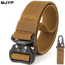 Multifunctional military training tactical belt male special forces military fan nylon outdoor wear-resistant sports belt jeans belt