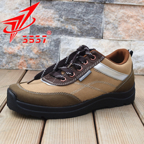 3537 Military Use Emancipation Shoes Mens Military Training Site Shoes Deodorant Wear Resistant Rubber Shoes Sail Cloth Shoes Yellow Labor Shoes