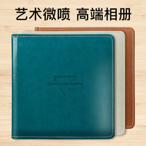 Wedding photo album custom high-end leather wedding commemorative book making baby album personal photo finishing