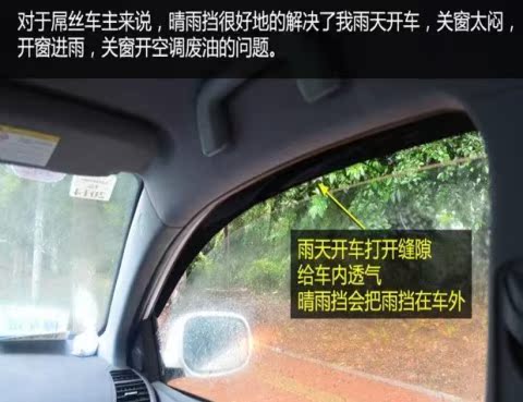 Redding Bi Dewenbao Road Dahan Tang Dong Xia Yu Jie Rice Fu Road Daoju điện mưa mưa visor mưa lông mày chống bám nước kính chiếu hậu