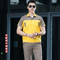 Серый с желтым набором