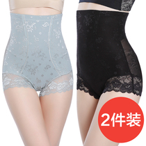 Underwear womens thin high-waist postpartum shaping pants abdomen stomach waist hips hips body shaping pants large size thin