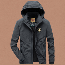 Jenton mens casual large size loose jacket mens 2022 autumn fashion comfortable stretch mens jacket top trend