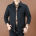 Áo khoác nam Jeep Shield nam size lớn Loose Lapel Jacket Men 2019 Spring Fashion Washed Cotton Casual Solid Color Jacket