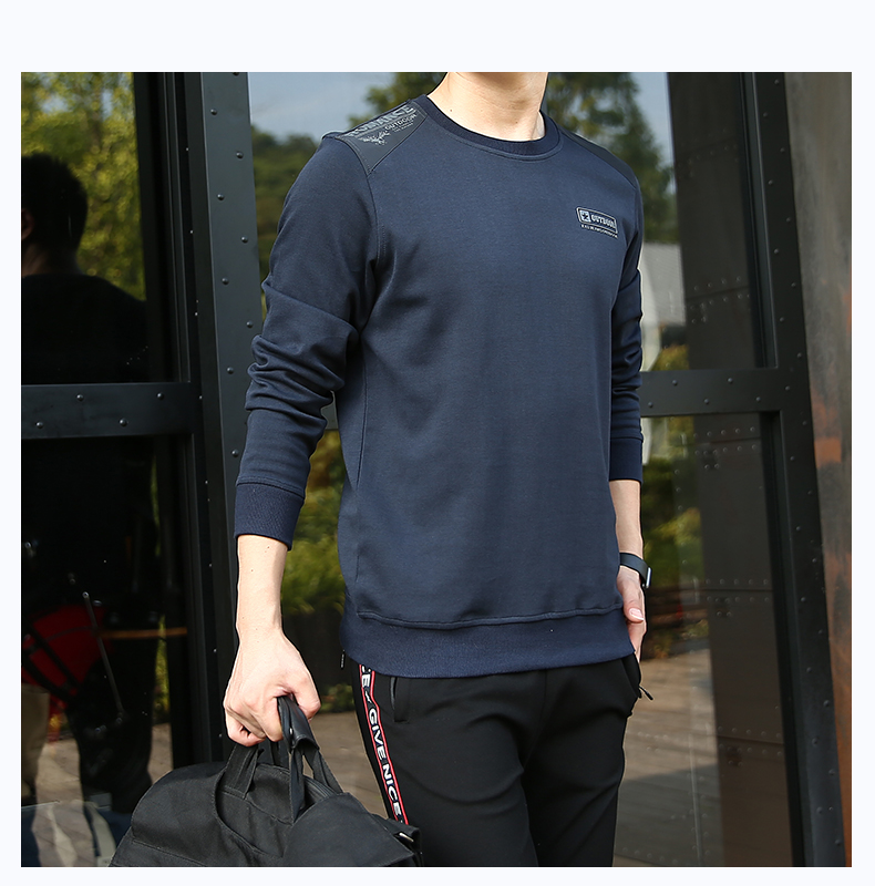 Xe jeep nam nam giản dị cỡ lớn áo len rộng nam 2019 xuân thời trang nam hoang dã áo khoác cổ tròn áo khoác cardigan nam