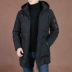 2019 Winter Men Áo ấm cotton rộng rãi Áo khoác nam cho nam Jeep Shield Casual Wild Fashion Kích thước lớn Áo khoác lông cừu màu - Bông