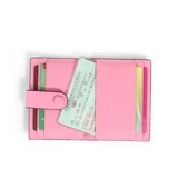 Маленький ультратонкий бумажник, картхолдер, небольшие свежие карточки, из натуральной кожи, банковская карта