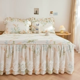 Корейское хлопковое летнее универсальное покрывало, комплект, в корейском стиле, кружевное платье, 3 предмета