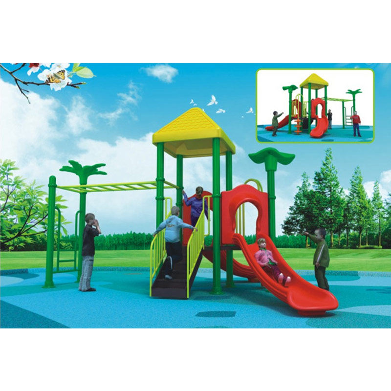 Little Doctor Slide Kindergarten Toys Outdoor Plastic Community Park Large Outdoor Combination Slide Amusement