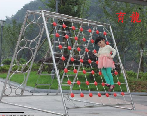 Stainless Steel Double-sided Climbing Rack Kindergarten Outdoor Rock Climbing for children Physical training climbing Climbing Stairs Racks