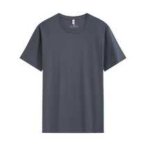 T-shirt custom modal round neck work clothes with printed logo short-sleeved cultural shirts embroidered work clothes group clothing summer