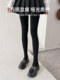 Enjoy it压力瘦腿连裤袜女春秋哑光黑色丝袜秋冬强压塑形打底裤袜