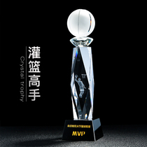 Basketball Competition CBA NBA Game Trophy Crystal Trophy Football Badminton Team Tennis Competition Customized