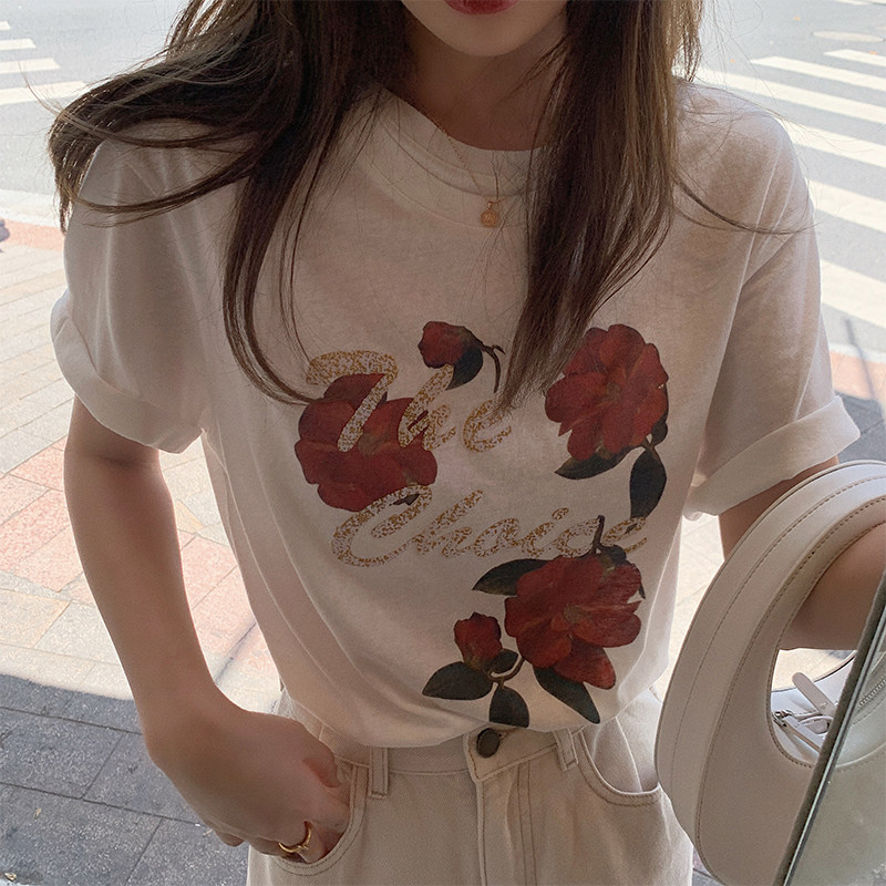 Zhang Dayi retro bosmali kalta yengli 2021 Yangi ayol koreyscha bo'shashgan NPG qo'shma modeli - Llen Terry