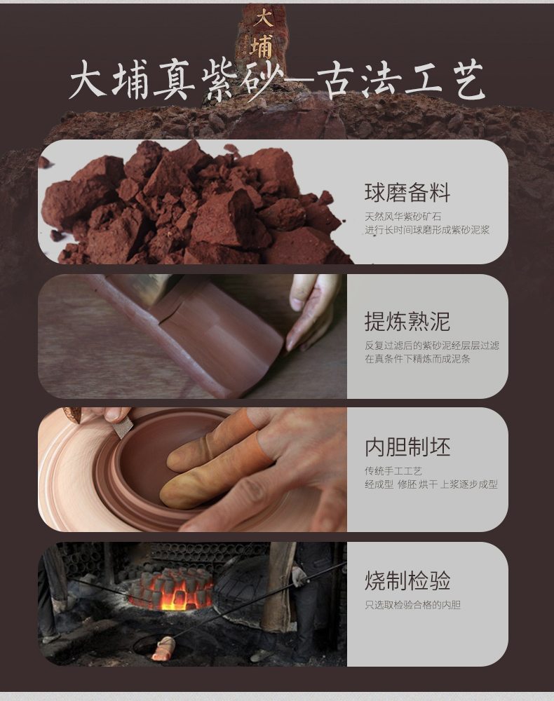 九阳 紫砂电炖锅 4L 12小时智能预约 8大菜单 图3