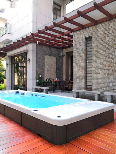 Вилла, уличный бассейн, акриловый массажер, делается под заказ