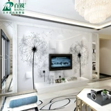 Плитка фон стена современная простая телевизионная стена Популярная линия 3D Микро -кристаллический камень пленка и телевизионная стена мраморная граница