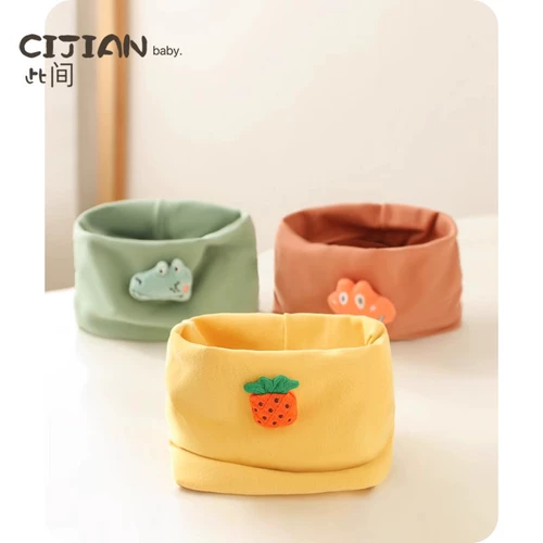 Детский зимний шарф, флисовый хлопковый удерживающий тепло шарф-платок для мальчиков, увеличенная толщина