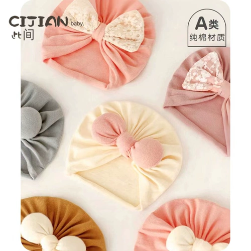 Детская летняя шапка, милая кепка для новорожденных подходит для мужчин и женщин для девочек, Индия, 0-3 мес.