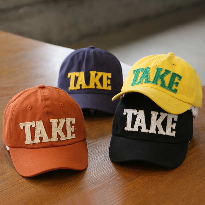 Children's hat Spring and autumn Summer Korean version of the Korean Pie Baseball Cap Boy Girl Girl Cute Baby Sunhat Duck Tongue Cap Tide