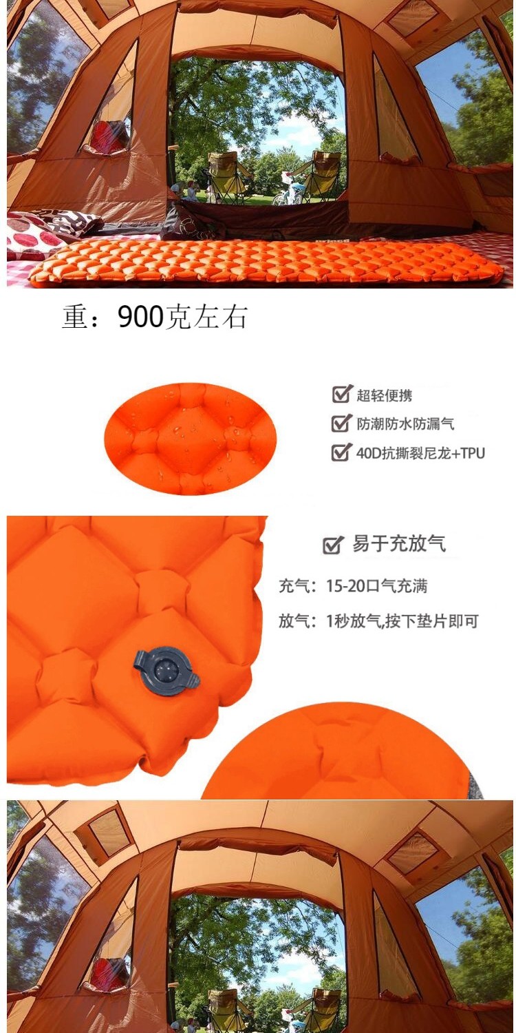 Đệm chống ẩm NAP mat mở rộng lều dày TEFC80043 đôi bơm hơi tự động ngoài trời - Thảm chống ẩm / Mat / Gối vải trải picnic