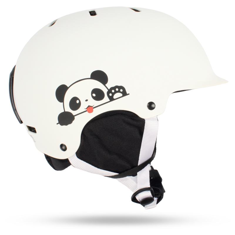 2023 new veneer double board ski helmet outdoor sports warm and anti-snow armor male and female adult ski gear-Taobao